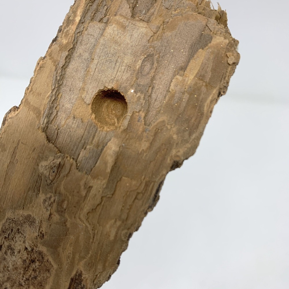 Hand Carved Folk Art Santa Claus Wood Primitive Rustic 7.5" Wall Hanger Signed - Picture 7 of 9